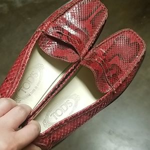 Tods Loft python snake skin